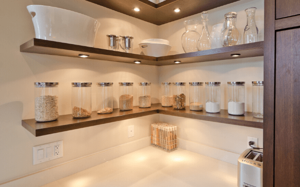 Floating Kitchen Shelves Design 6